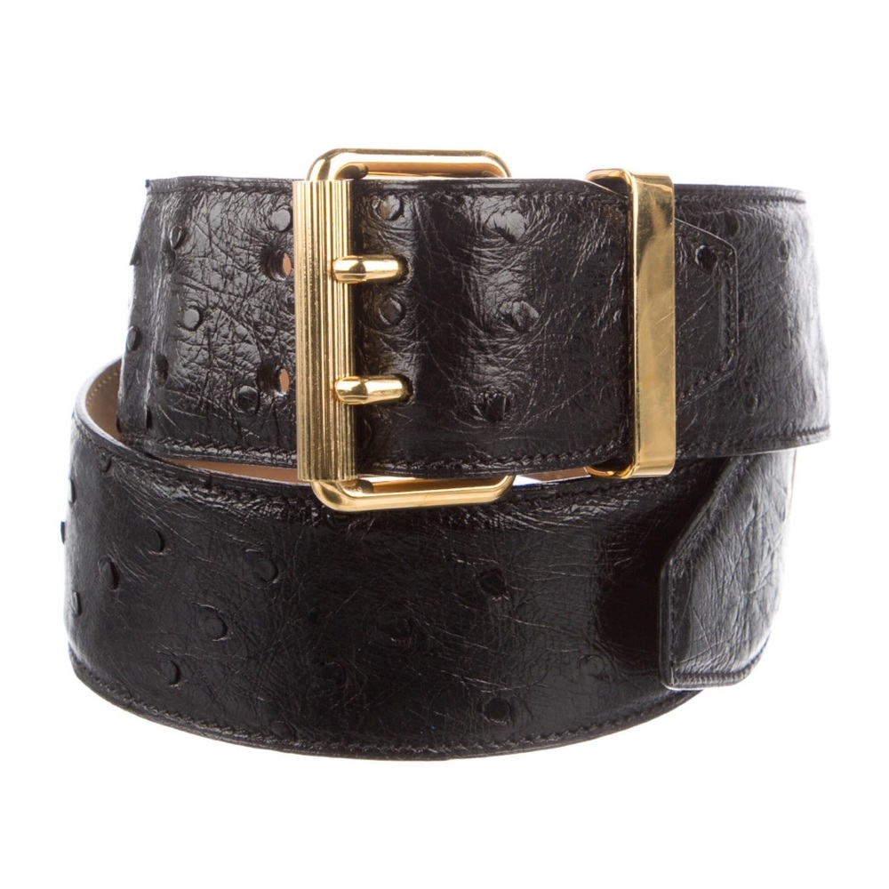 Tom Ford Ostrich leather belt
